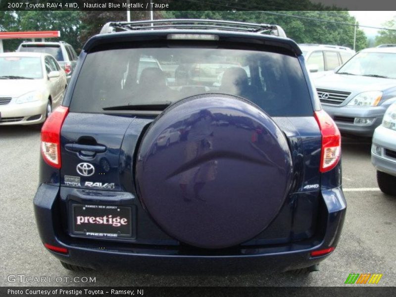 Nautical Blue Metallic / Taupe 2007 Toyota RAV4 4WD