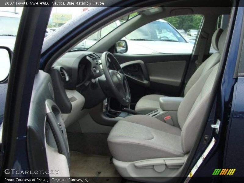 Nautical Blue Metallic / Taupe 2007 Toyota RAV4 4WD