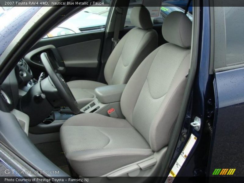 Nautical Blue Metallic / Taupe 2007 Toyota RAV4 4WD