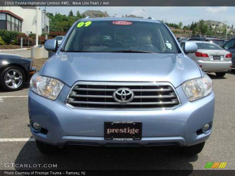 Wave Line Pearl / Ash 2009 Toyota Highlander Limited 4WD