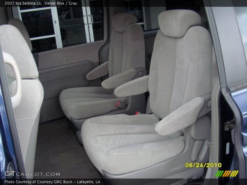 Velvet Blue / Gray 2007 Kia Sedona LX