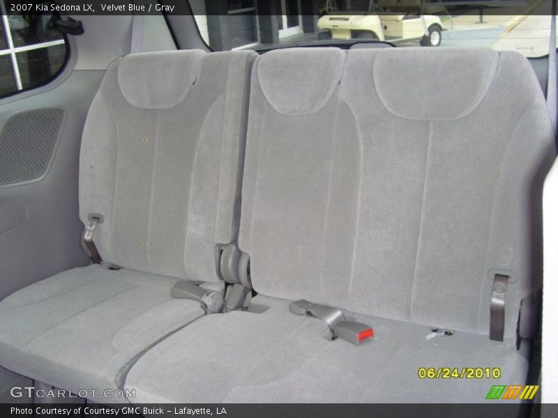 Velvet Blue / Gray 2007 Kia Sedona LX
