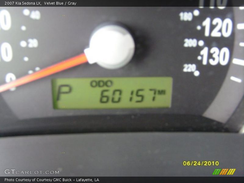 Velvet Blue / Gray 2007 Kia Sedona LX