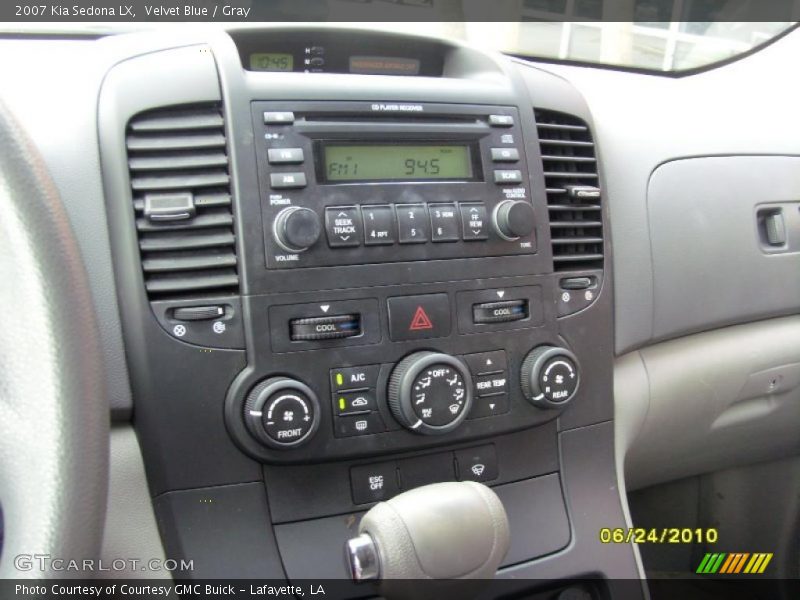 Velvet Blue / Gray 2007 Kia Sedona LX