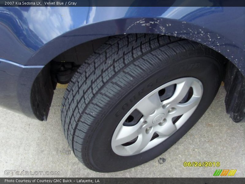 Velvet Blue / Gray 2007 Kia Sedona LX