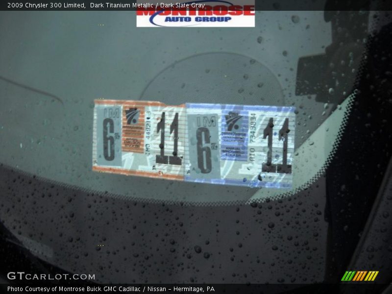 Dark Titanium Metallic / Dark Slate Gray 2009 Chrysler 300 Limited