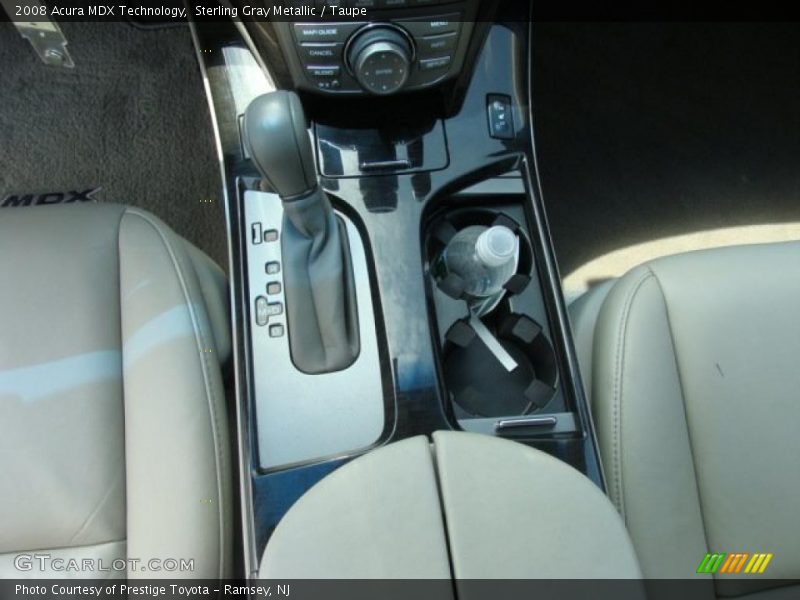 Sterling Gray Metallic / Taupe 2008 Acura MDX Technology