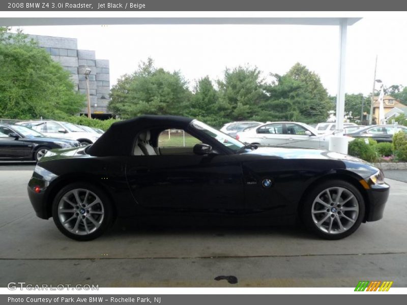 Jet Black / Beige 2008 BMW Z4 3.0i Roadster