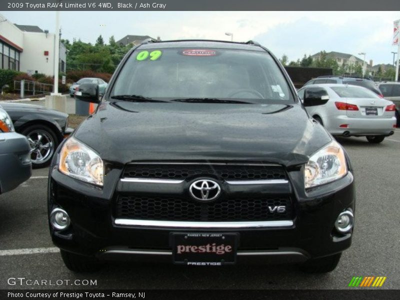 Black / Ash Gray 2009 Toyota RAV4 Limited V6 4WD