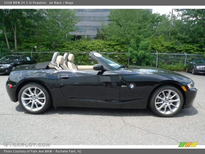 Jet Black / Beige 2008 BMW Z4 3.0i Roadster
