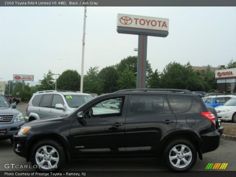 Black / Ash Gray 2009 Toyota RAV4 Limited V6 4WD