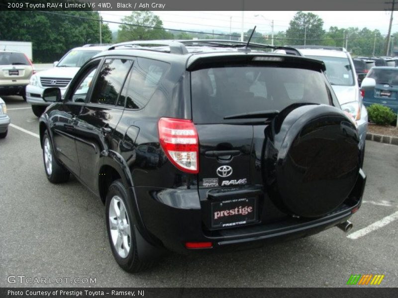 Black / Ash Gray 2009 Toyota RAV4 Limited V6 4WD