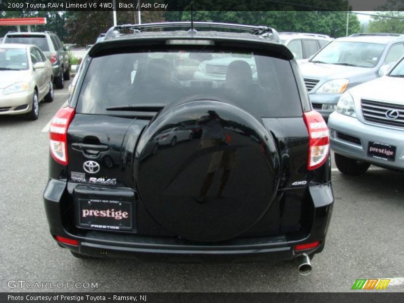 Black / Ash Gray 2009 Toyota RAV4 Limited V6 4WD