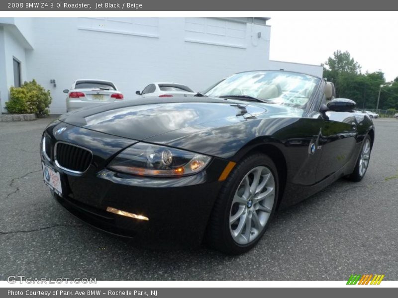 Jet Black / Beige 2008 BMW Z4 3.0i Roadster