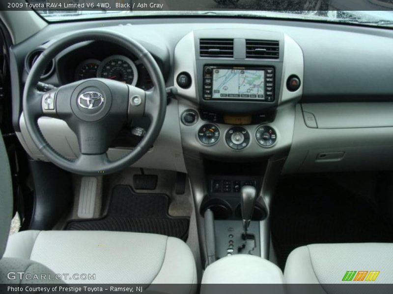 Black / Ash Gray 2009 Toyota RAV4 Limited V6 4WD