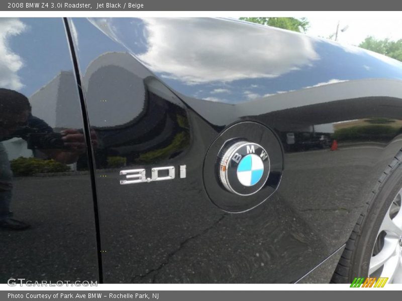 Jet Black / Beige 2008 BMW Z4 3.0i Roadster