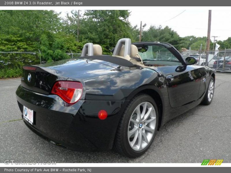 Jet Black / Beige 2008 BMW Z4 3.0i Roadster