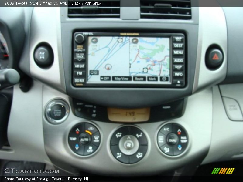 Black / Ash Gray 2009 Toyota RAV4 Limited V6 4WD