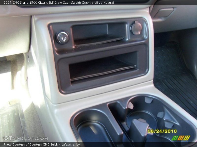 Stealth Gray Metallic / Neutral 2007 GMC Sierra 1500 Classic SLT Crew Cab
