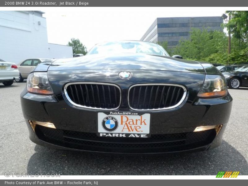 Jet Black / Beige 2008 BMW Z4 3.0i Roadster