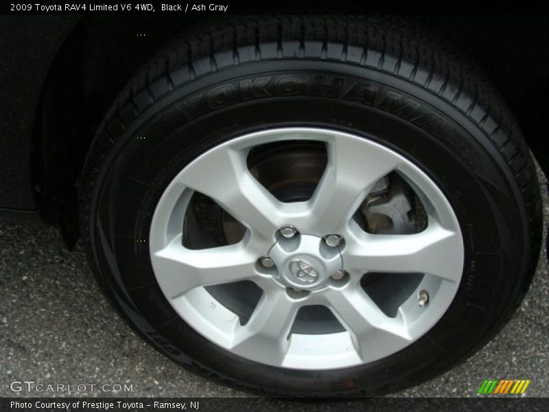 Black / Ash Gray 2009 Toyota RAV4 Limited V6 4WD
