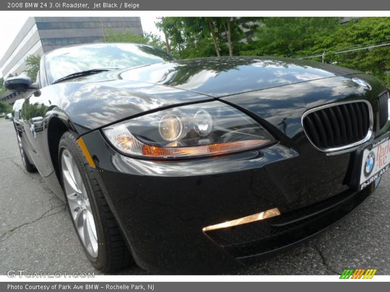 Jet Black / Beige 2008 BMW Z4 3.0i Roadster