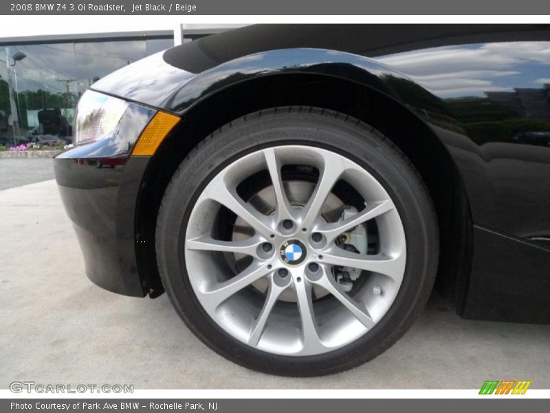 Jet Black / Beige 2008 BMW Z4 3.0i Roadster