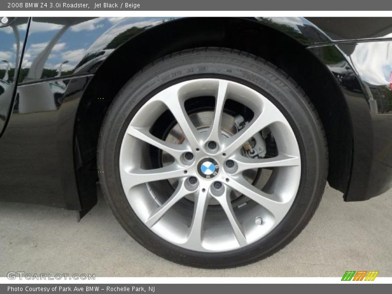 Jet Black / Beige 2008 BMW Z4 3.0i Roadster