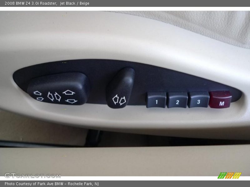 Jet Black / Beige 2008 BMW Z4 3.0i Roadster