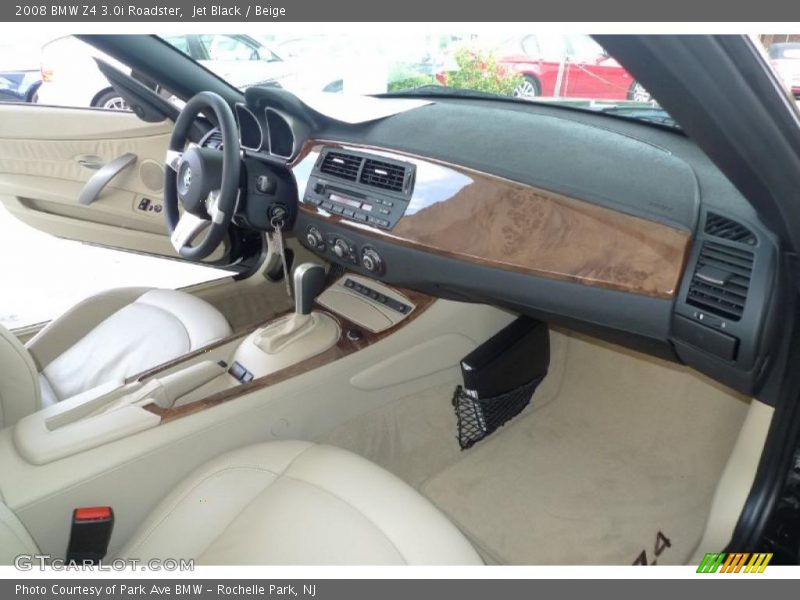 Jet Black / Beige 2008 BMW Z4 3.0i Roadster