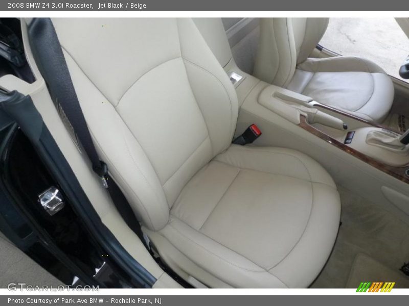 Jet Black / Beige 2008 BMW Z4 3.0i Roadster
