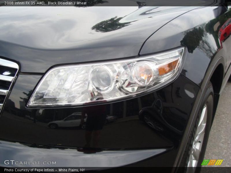 Black Obsidian / Wheat 2008 Infiniti FX 35 AWD