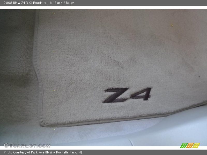 Jet Black / Beige 2008 BMW Z4 3.0i Roadster