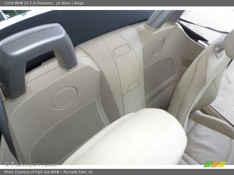 Jet Black / Beige 2008 BMW Z4 3.0i Roadster