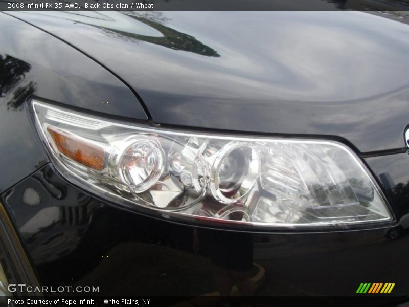Black Obsidian / Wheat 2008 Infiniti FX 35 AWD