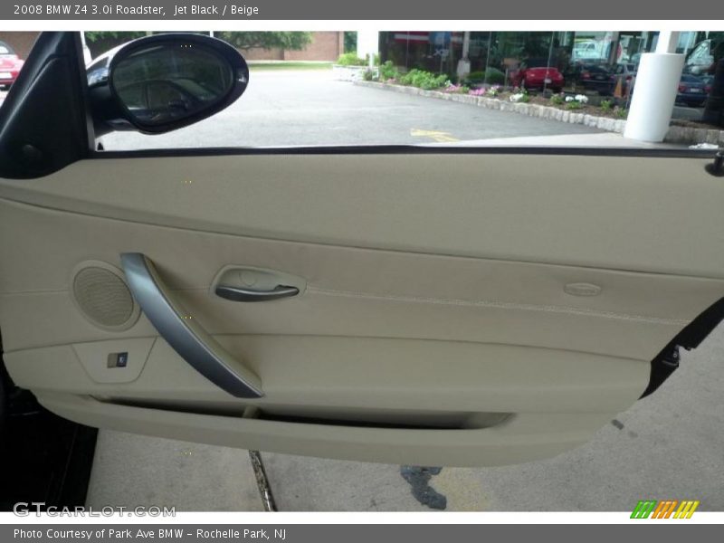Jet Black / Beige 2008 BMW Z4 3.0i Roadster