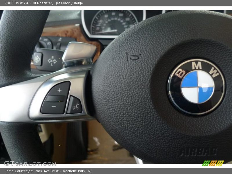 Jet Black / Beige 2008 BMW Z4 3.0i Roadster