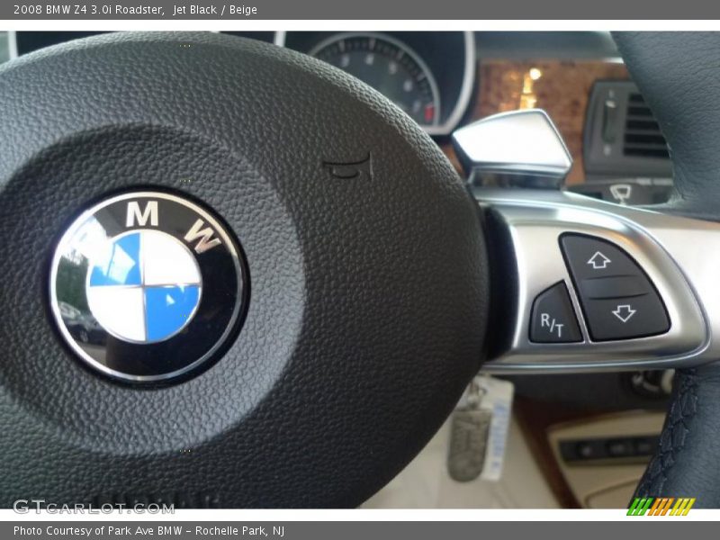 Jet Black / Beige 2008 BMW Z4 3.0i Roadster