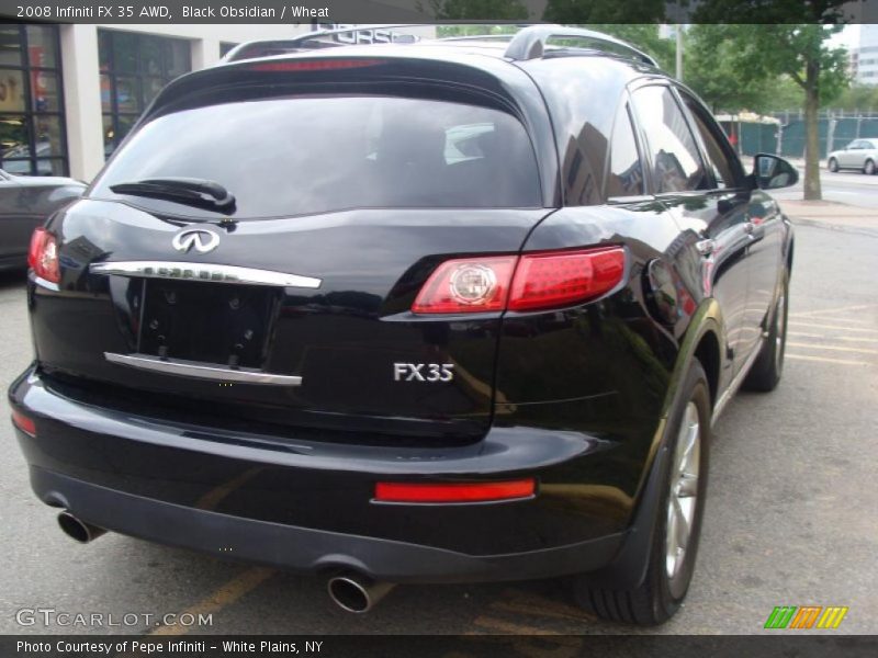 Black Obsidian / Wheat 2008 Infiniti FX 35 AWD