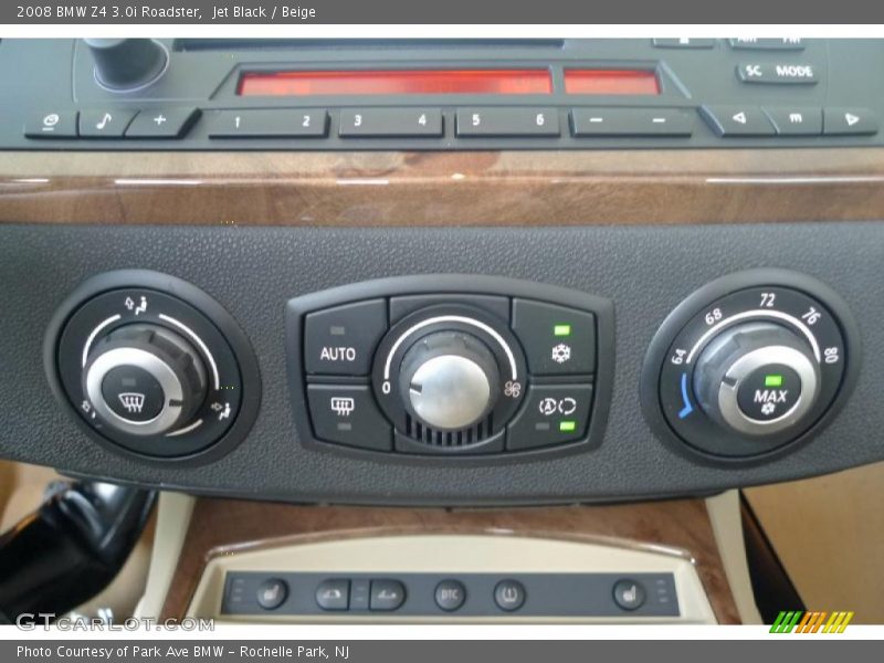 Jet Black / Beige 2008 BMW Z4 3.0i Roadster