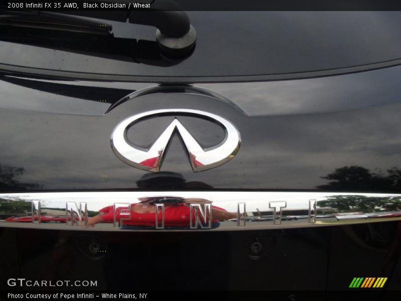 Black Obsidian / Wheat 2008 Infiniti FX 35 AWD