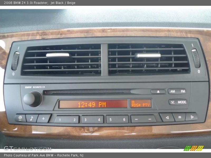Jet Black / Beige 2008 BMW Z4 3.0i Roadster