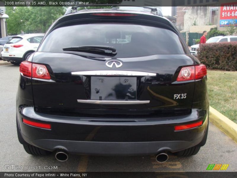 Black Obsidian / Wheat 2008 Infiniti FX 35 AWD
