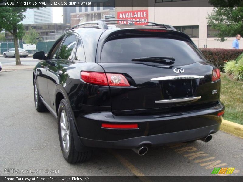 Black Obsidian / Wheat 2008 Infiniti FX 35 AWD