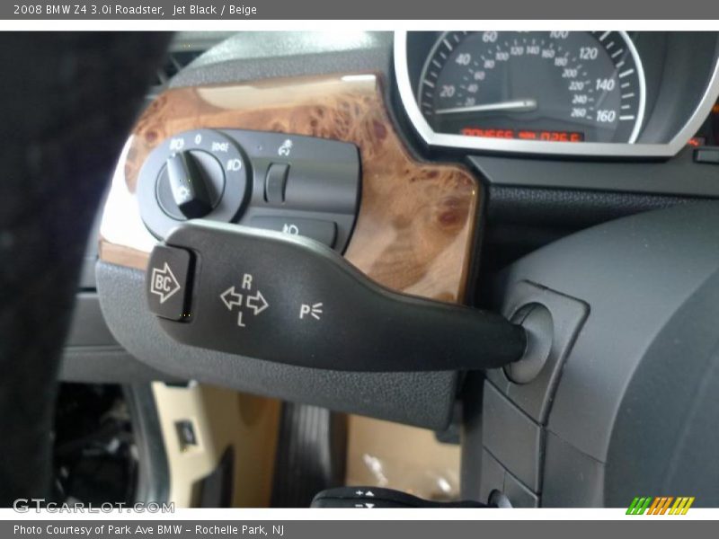 Jet Black / Beige 2008 BMW Z4 3.0i Roadster