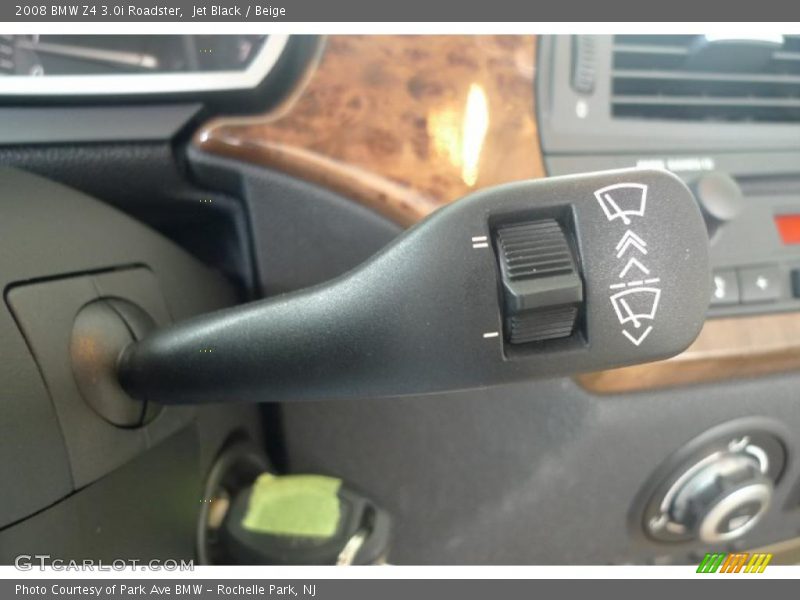 Jet Black / Beige 2008 BMW Z4 3.0i Roadster