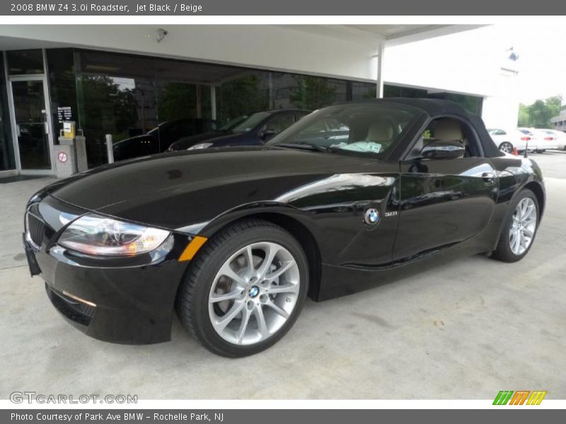 Jet Black / Beige 2008 BMW Z4 3.0i Roadster