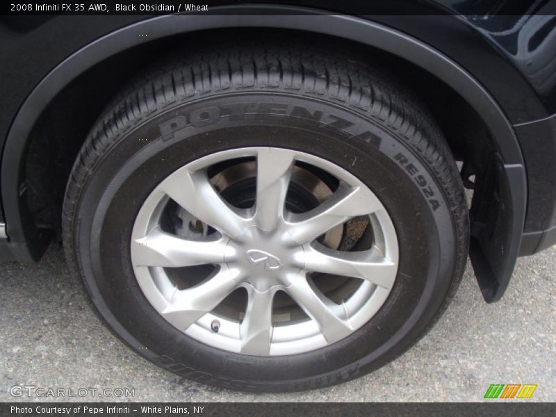 Black Obsidian / Wheat 2008 Infiniti FX 35 AWD