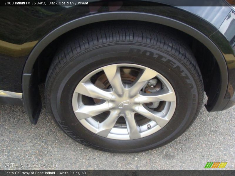 Black Obsidian / Wheat 2008 Infiniti FX 35 AWD