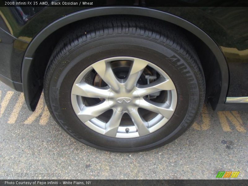 Black Obsidian / Wheat 2008 Infiniti FX 35 AWD